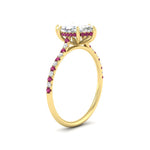 Load image into Gallery viewer, cathedral-hidden-halo-marquise-cut-pink-sapphire-ring-in-yellow-gold-FD9788MQRGSADRPI-NL-YG