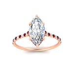 Load image into Gallery viewer, cathedral-hidden-halo-marquise-cut-ruby-ring-in-rose-gold-FD9788MQRGRUDR-NL-RG