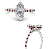 Load image into Gallery viewer, cathedral-hidden-halo-marquise-cut-ruby-ring-in-white-gold-FD9788MQRGRUDR-NL-WG
