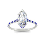 Load image into Gallery viewer, cathedral-hidden-halo-marquise-cut-sapphire-ring-in-white-gold-FD9788MQRGSABL-NL-WG