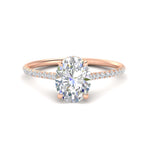 Load image into Gallery viewer, cathedral-hidden-halo-oval-shaped-diamond-ring-in-rose-gold-FD9788OVR-NL-RG
