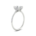 Load image into Gallery viewer, cathedral-hidden-halo-oval-shaped-diamond-ring-in-white-gold-FD9788OVR-NL-WG