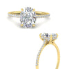 Load image into Gallery viewer, cathedral-hidden-halo-oval-shaped-diamond-ring-in-yellow-gold-FD9788OVR-NL-YG