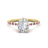 Load image into Gallery viewer, cathedral-hidden-halo-oval-shaped-pink-sapphire-ring-in-yellow-gold-FD9788OVRGSADRPI-NL-YG