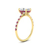 Load image into Gallery viewer, cathedral-hidden-halo-oval-shaped-pink-sapphire-ring-in-yellow-gold-FD9788OVRGSADRPI-NL-YG