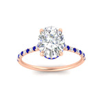 Load image into Gallery viewer, cathedral-hidden-halo-oval-shaped-sapphire-ring-in-rose-gold-FD9788OVRGSABL-NL-RG