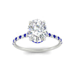 Load image into Gallery viewer, cathedral-hidden-halo-oval-shaped-sapphire-ring-in-white-gold-FD9788OVRGSABL-NL-WG