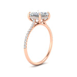Load image into Gallery viewer, cathedral-hidden-halo-princess-cut-diamond-ring-in-rose-gold-FD9788PRR-NL-RG