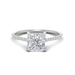 Load image into Gallery viewer, cathedral-hidden-halo-princess-cut-diamond-ring-in-white-gold-FD9788PRR-NL-WG