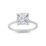 Load image into Gallery viewer, cathedral-hidden-halo-princess-cut-diamond-ring-in-white-gold-FD9788PRR-NL-WG