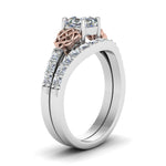 Load image into Gallery viewer, celtic-asscher-cut-diamond-wedding-ring-set-in-white-gold-FDENS2255B1ASANGLE2-NL-WG_411f601a-261a-4537-a8da-4e4dd8275836?v=1757056955