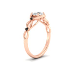 Load image into Gallery viewer, celtic-infinity-round-cut-black-diamond-engagement-ring-in-rose-gold-fdenr11611rorgblackangle2-nl-rg_88038c83-30d0-45a0-91a6-66e13075f576.jpg?v=1764671694