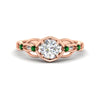 Load image into Gallery viewer, celtic-infinity-round-cut-emerald-engagement-ring-in-rose-gold-fdenr11611rorgemgrsleep-nl-rg_0dbbcf94-9d70-4349-baa2-333348a81754.jpg?v=1764671693