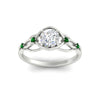 Load image into Gallery viewer, celtic-infinity-round-cut-emerald-engagement-ring-in-white-gold-fdenr11611rorgemgrangle5-nl-wg_7858fa10-e120-452e-ba77-186d13818512.jpg?v=1764671693
