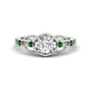 Load image into Gallery viewer, celtic-infinity-round-cut-emerald-engagement-ring-in-white-gold-fdenr11611rorgemgrsleep-nl-wg_49dcea79-65a5-4c56-95de-5f48f4cf34c5.jpg?v=1764671694