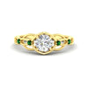 Load image into Gallery viewer, celtic-infinity-round-cut-emerald-engagement-ring-in-yellow-gold-fdenr11611rorgemgrsleep-nl-yg_62401da2-db72-4d26-8c19-21820c06658a.jpg?v=1764671694