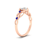 Load image into Gallery viewer, celtic-infinity-round-cut-sapphire-engagement-ring-in-rose-gold-fdenr11611rorgsablangle2-nl-rg_ebd7f5e8-f2bc-4e7a-8945-982ab86a6ca1.jpg?v=1764671693