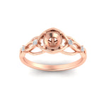 Load image into Gallery viewer, celtic-infinity-semi-mount-diamond-engagement-ring-in-rose-gold-fdenr11611smangle5-nl-rg.jpg?v=1764671740