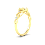 Load image into Gallery viewer, celtic-infinity-semi-mount-diamond-engagement-ring-in-yellow-gold-fdenr11611smangle2-nl-yg.jpg?v=1764671740