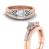 Load image into Gallery viewer, celtic-knot-asscher-cut-diamond-wedding-ring-set-in-rose-gold-fdens2255asangle3-nl-rg-ws2.jpg