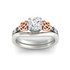 Load image into Gallery viewer, celtic-knot-round-cut-black-diamond-ring-with-plain-band-set-in-white-gold-fdens2255rogblackangle5-nl-wg-ws3.jpg