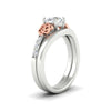 Load image into Gallery viewer, celtic-knot-round-cut-diamond-ring-with-plain-band-set-in-white-gold-fdens2255roangle2-nl-wg-ws3.jpg