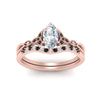 Load image into Gallery viewer, celtic-knot-split-marquise-cut-black-diamond-engagement-ring-in-rose-gold-FD9609MQGBLACK-NL-RG