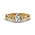 Load image into Gallery viewer, celtic-knot-split-marquise-cut-diamond-engagement-ring-in-yellow-gold-FD9609MQ-NL-YG