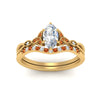 Load image into Gallery viewer, celtic-knot-split-marquise-cut-orange-sapphire-engagement-ring-in-yellow-gold-FD9609MQGSAOR-NL-YG