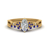 Load image into Gallery viewer, celtic-knot-split-marquise-cut-sapphire-engagement-ring-in-yellow-gold-FD9609MQGSABL-NL-YG