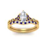 Load image into Gallery viewer, celtic-knot-split-marquise-cut-sapphire-engagement-ring-in-yellow-gold-FD9609MQGSABL-NL-YG