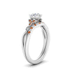 Load image into Gallery viewer, celtic-knot-split-round-cut-orange-sapphire-engagement-ring-in-white-gold-FD9609ROGSAOR-NL-WG