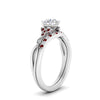 Load image into Gallery viewer, celtic-knot-split-round-cut-ruby-engagement-ring-in-white-gold-FD9609ROGRUDR-NL-WG