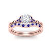 Load image into Gallery viewer, celtic-knot-split-round-cut-sapphire-engagement-ring-in-rose-gold-FD9609ROGSABL-NL-RG