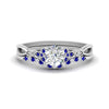 Load image into Gallery viewer, celtic-knot-split-round-cut-sapphire-engagement-ring-in-white-gold-FD9609ROGSABL-NL-WG