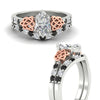 Load image into Gallery viewer, celtic-marquise-cut-black-diamond-wedding-ring-set-in-white-gold-fdens2255mqgblackangle3-nl-wg-ws1.jpg