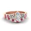 Load image into Gallery viewer, celtic-marquise-cut-pink-sapphire-wedding-ring-set-in-rose-gold-fdens2255mqgsadrpisleep-nl-rg-ws1.jpg
