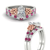 Load image into Gallery viewer, celtic-marquise-cut-pink-sapphire-wedding-ring-set-in-white-gold-fdens2255mqgsadrpiangle3-nl-wg-ws1.jpg