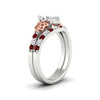Load image into Gallery viewer, celtic-marquise-cut-ruby-wedding-ring-set-in-white-gold-fdens2255mqgrudrangle2-nl-wg-ws1.jpg