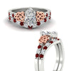 Load image into Gallery viewer, celtic-marquise-cut-ruby-wedding-ring-set-in-white-gold-fdens2255mqgrudrangle3-nl-wg-ws1.jpg