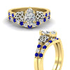 Load image into Gallery viewer, celtic-marquise-cut-sapphire-wedding-ring-set-in-yellow-gold-fdens2255mqgsablangle3-nl-yg-ws1.jpg