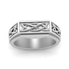Load image into Gallery viewer, Celtic Engraved Mens Gold Ring