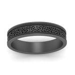 Load image into Gallery viewer, Celtic Mens Gold Band Rings