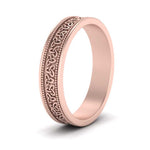 Load image into Gallery viewer, celtic-mens-gold-band-rings-in-rose-gold-fd9861b-nl-rg