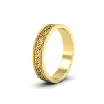 Load image into Gallery viewer, celtic-mens-gold-band-rings-in-yellow-gold-fdm9861angle2-nl-yg
