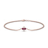 Load image into Gallery viewer, chain-four-daimond-stacking-bracelet-with-pink-sapphire-in-FDBRC9628GSADRPIANGLE2-NL-RG