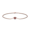 Load image into Gallery viewer, chain-four-daimond-stacking-bracelet-with-ruby-in-FDBRC9628GRUDRANGLE2-NL-RG