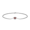 Load image into Gallery viewer, chain-four-daimond-stacking-bracelet-with-ruby-in-FDBRC9628GRUDRANGLE2-NL-WG