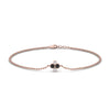 Load image into Gallery viewer, chain-four-stacking-bracelet-with-black-diamond-in-FDBRC9628GBLACKANGLE2-NL-RG