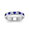 Load image into Gallery viewer, channel-round-diamond-wedding-band-with-blue-sapphire-in-14K-white-gold-FDMR1098GSABLANGLE5-NL-WG.jpg